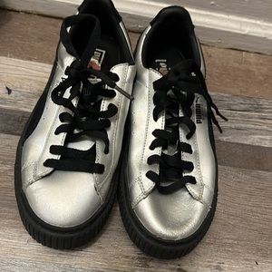 Puma sliver platform sneakers